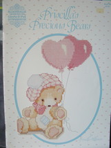 Cross Stitch Booklet &quot;Priscilla&#39;s Precious Bears&quot; by Priscilla Hillman  - $4.99