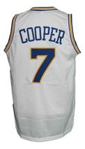 Mark Curry #7 Hangin With Mr Cooper Tv Basketball Jersey Sewn White Any Size image 2