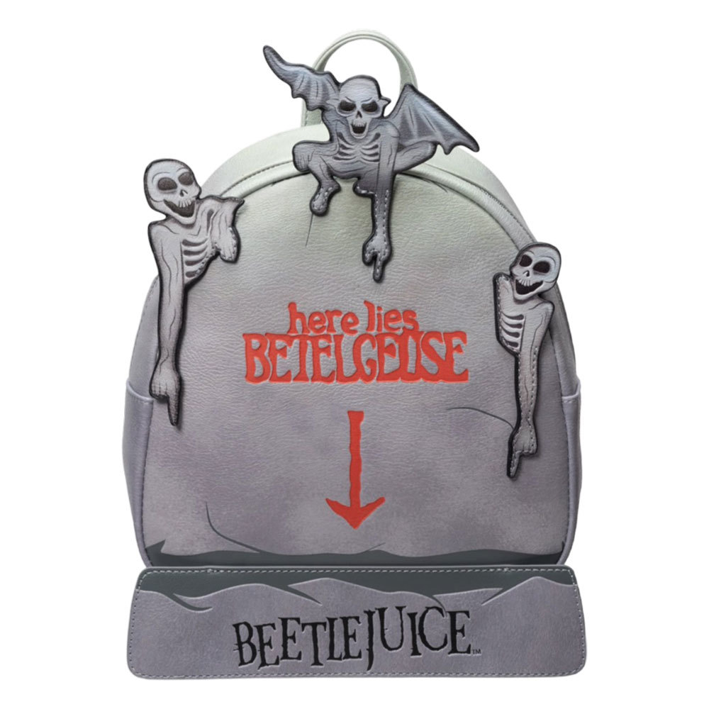 Beetlejuice Tombstone US Exclusive Glow Mini Backpack - Backpacks & Bags