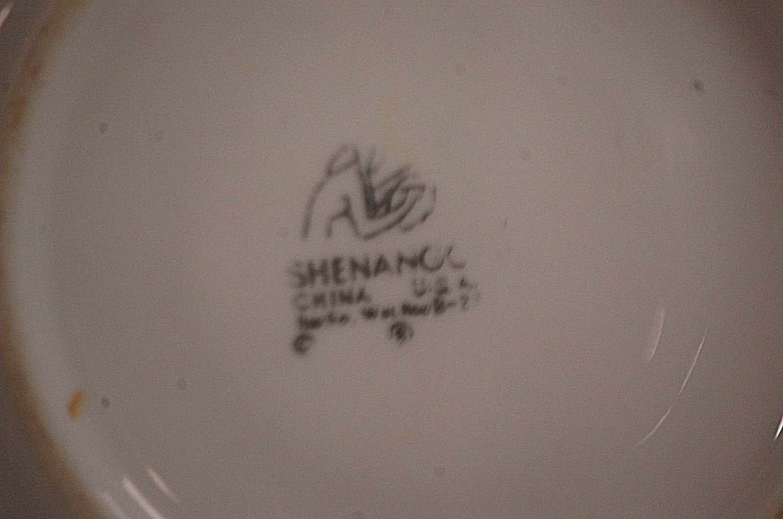 Old Vintage Shenango China Restaurant Ware Bread & Butter Plate Green MCM  USA