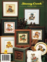 12 Teddies Teddy Bears For Every Month of the Year Afghan Cross Stitch P... - $13.99