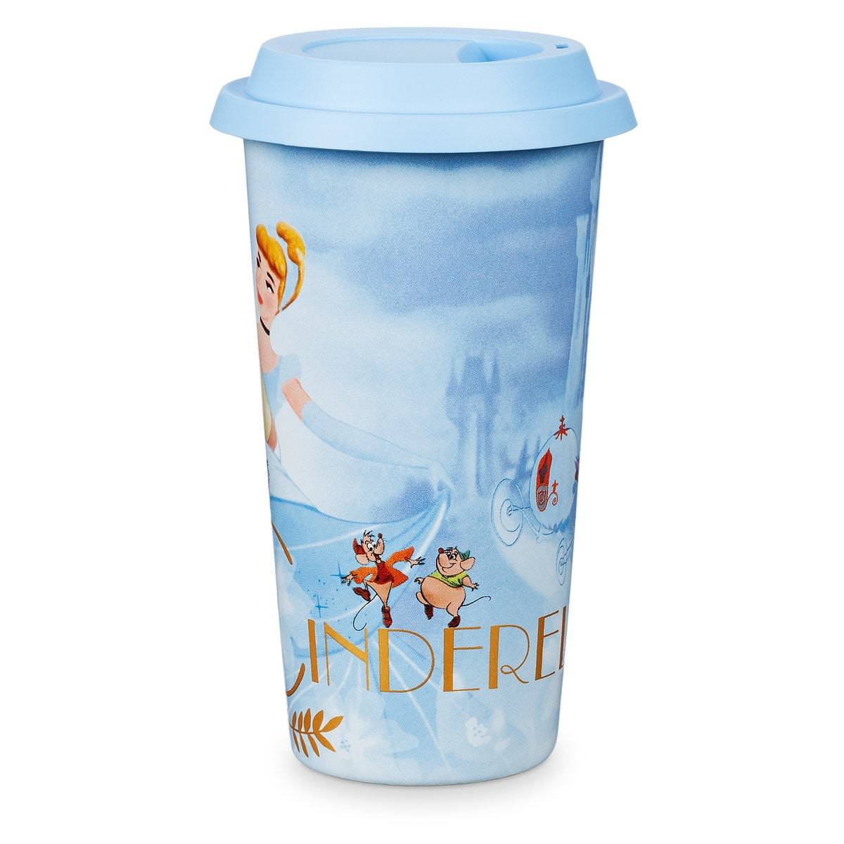 Disney Store Alice in Wonderland Acrylic Tumbler with Color Change Straw -   shop