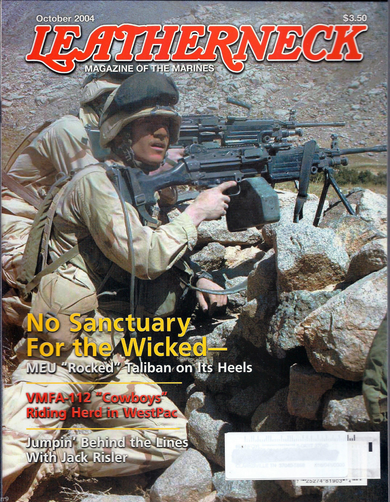 Leatherneck Magazine of the Marines October 2004 No Sanctuary for the ...