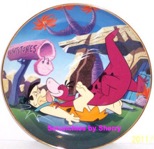 Welcome Home Fred Flintstones Collector Plate Franklin Mint Retired Vintage - $49.95