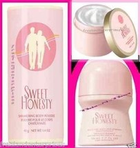 Womens Fragrance Set Sweet Honesty ~New~(Quantity: 1 Set-Talc-Roll On-Softener) - $29.89