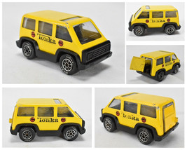 Tonka Cargo Van Vintage Metal Toy Car Yellow Japan - $19.75