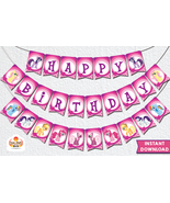 Happy Birthday My Little Pony Printable Banner - Instant Download - $4.00
