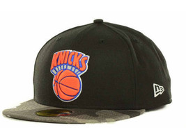 New York Knicks New Era 59FIFTY Fighter Camoflage Fitted Basketball Cap Hat - $25.95