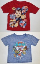 Paw Patrol Toddler Boys T-Shirts Red or Blue Sizes 2T or 3T NWOT - $9.79