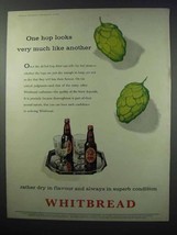 1960 Whitbread Ale Ad - One Hop Looks Like Another - $14.99
