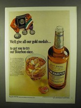 1968 I.W. Harper Bourbon Ad - Give All Our Gold Medals - $14.99