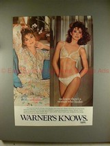 1981 Warner Sizzles Bra &amp; Bikini Ad - Girlish Innocence - $14.99