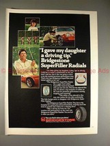 1982 Bridgestone Radials Tires Ad w/ Lee Trevino!! - $14.99