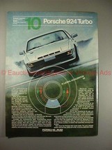 1981 Porsche 924 Turbo Ad - Dynamic Response of Tires! - $14.99