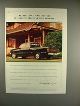 1996 Toyota Tacoma 4x2 Truck Ad - Park the Trophy! - $14.99