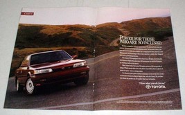 1990 Toyota Camry V6 Car Ad - Power for Those Inclined - $14.99