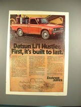 1975 Datsun Li'l Hustler. First, it's built to last - $14.99