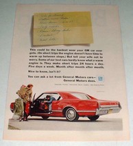 1966 Oldsmobile Cutlass Car Ad - Hardest Wear! - $14.99