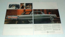 1967 2-pg Chrysler Imperial LeBaron Car Ad - Prestige! - $14.99