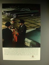 1964 Cadillac Car Ad - When Chauffeurs Talk - $14.99