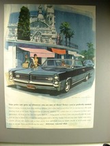 1963 Pontiac Grand Prix Car Ad - Pulse Rate Goes Up! - $14.99