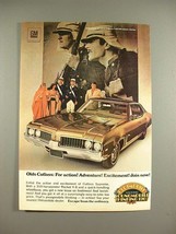 1969 Oldsmobile Cutlass Supreme Car Ad - For Action! - $14.99