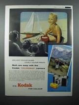 1959 Kodak Colorsnap Camera Ad - Brilliant - $14.99