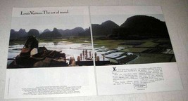 1987 Louis Vuitton Luggage Ad - The Art of Travel - $14.99