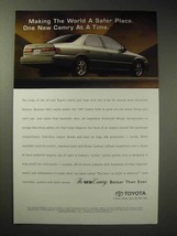 1997 Toyota Camry Ad - Making World a Safer Place - $14.99