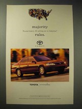 1998 Toyota Camry Car Ad - Majority Rules - $14.99
