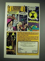 1982 TSR Dungeons &amp; Dragons Ad - Adventure - $14.99