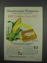 1961 Fleischmann's Corn Oil Margarine Ad - $14.99