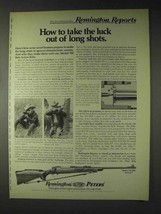 1972 Remington Model 700 BDL Rifle Ad - Take Luck Out - $14.99