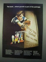 1968 Irving Trust Company Ad - Growth Part of Package - $14.99