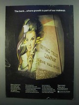 1968 Irving Trust Company Ad - Growth is Part of Makeup - $14.99