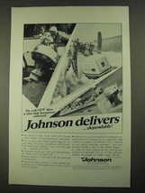 1968 Johnson Sea-Horse Outboard Ad - V-85, 65, V-100 - $14.99