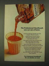 1968 Lavoris Mouthwash Ad - You Can Use At Home - $14.99