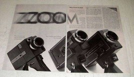1968 Kodak Movie Camera Ad - M20, M7, M9 - $14.99