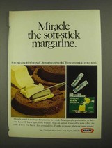 1968 Kraft Whipped Miracle Margarine Ad - Soft-Stick - $14.99