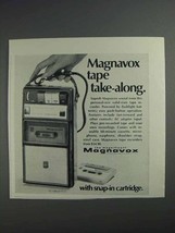 1968 Magnavox TC-108 Tape Recorder Ad - Take-Along - $14.99