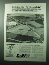 1969 L&N Louisville and Nashville Railroad Ad - Facts - $14.99