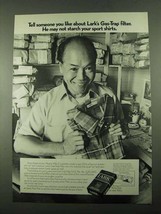 1969 Lark Cigarettes Ad - Tell Someone - $14.99