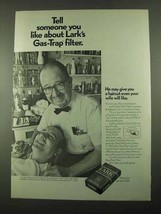 1969 Lark Cigarettes Ad - Tell Someone About Filter - $14.99