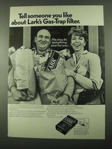 1969 Lark Cigarettes Ad - Tell Someone You Like About - Groceries - $14.99