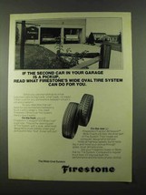 1974 Firestone Truck Tires Ad - Transport 500 Wide Oval - $14.99