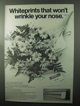 1970 A-M Bruning PD-80 Tabletop Whiteprinter Ad - $14.99