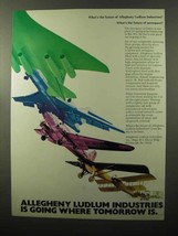 1970 Allegheny Ludlum Ad - What's Future of Aerospace - $14.99