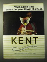 1971 Kent Cigarettes Ad - What a Good Time For - $14.99