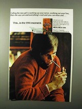 1971 L&M Cigarettes Ad - Calling The New Girl - $14.99