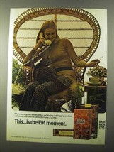 1971 L&M Cigarettes Ad - This is the L&M Moment - $14.99